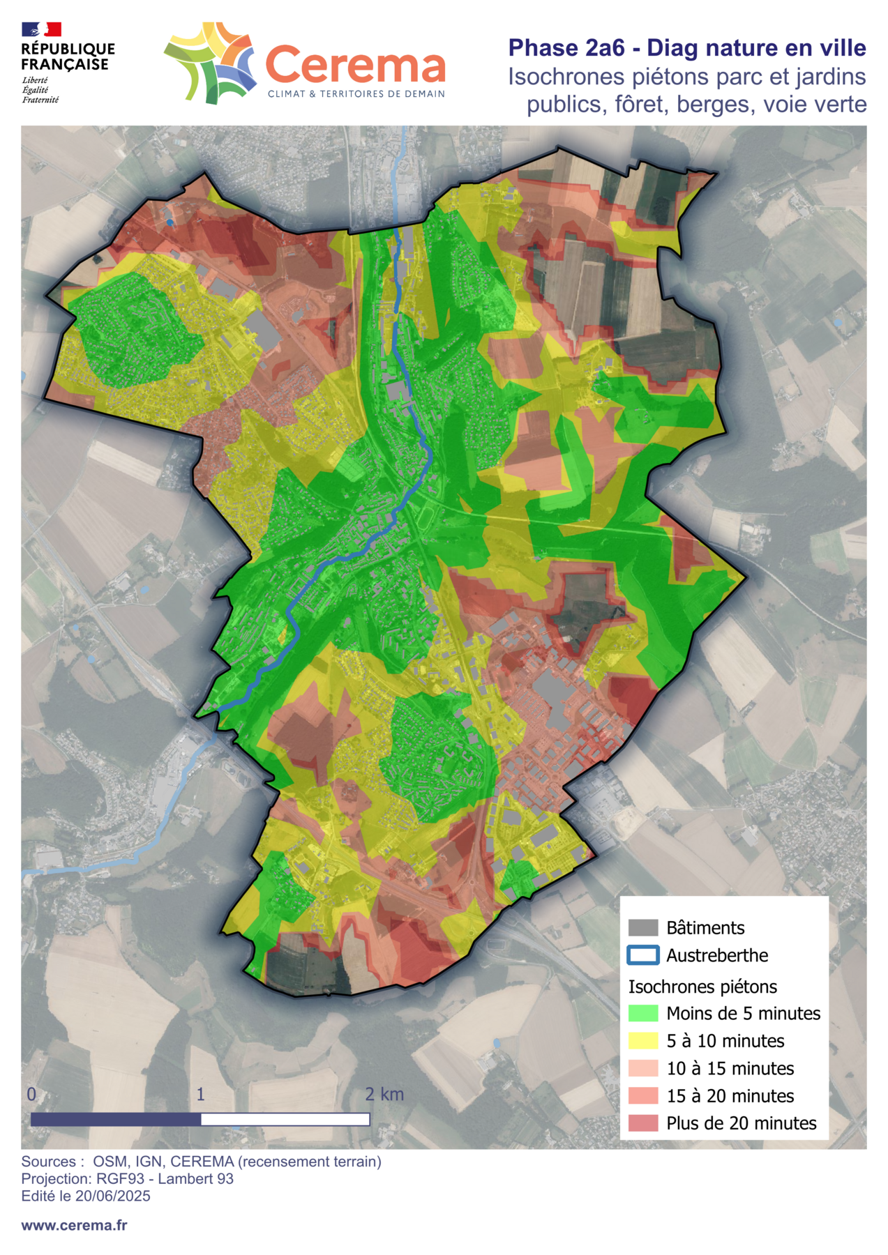 Identification de la végétation du territoire